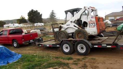 can a ram 1500 tow a skid steer|bobcat skid steer trailer weights.